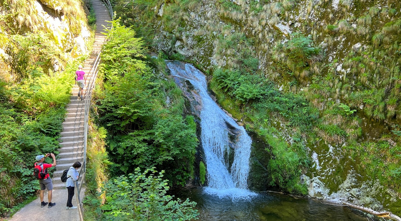 De Allerheiligen Waterval in het Zwarte Woud