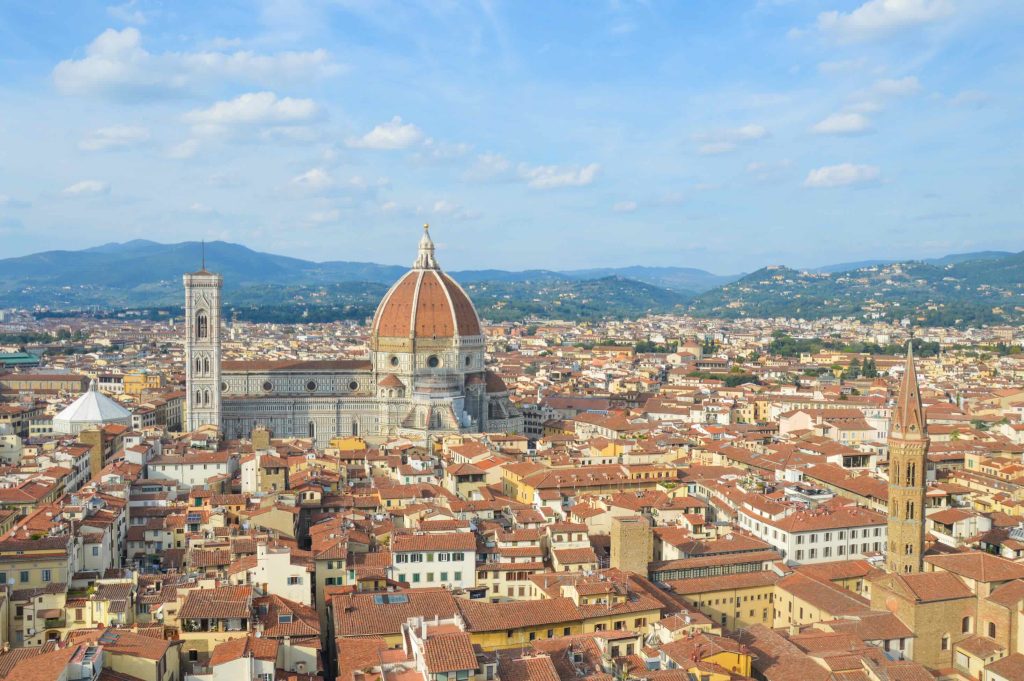 Florence is de meest romantische stad van Italië