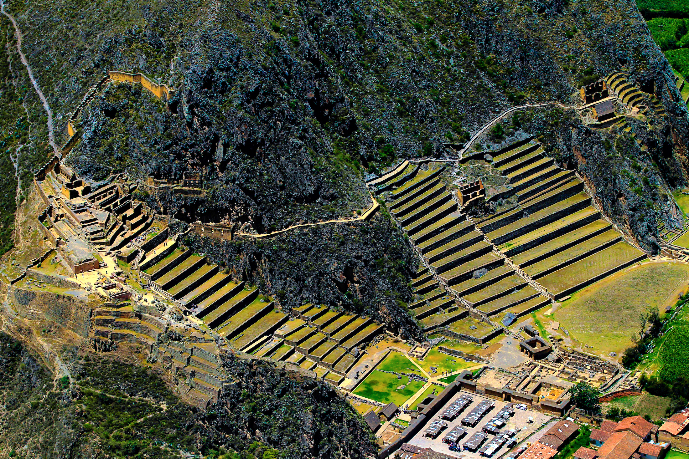 Ook Ollantaytambo is een van dé must-sees als je je verdiept in de Inca's