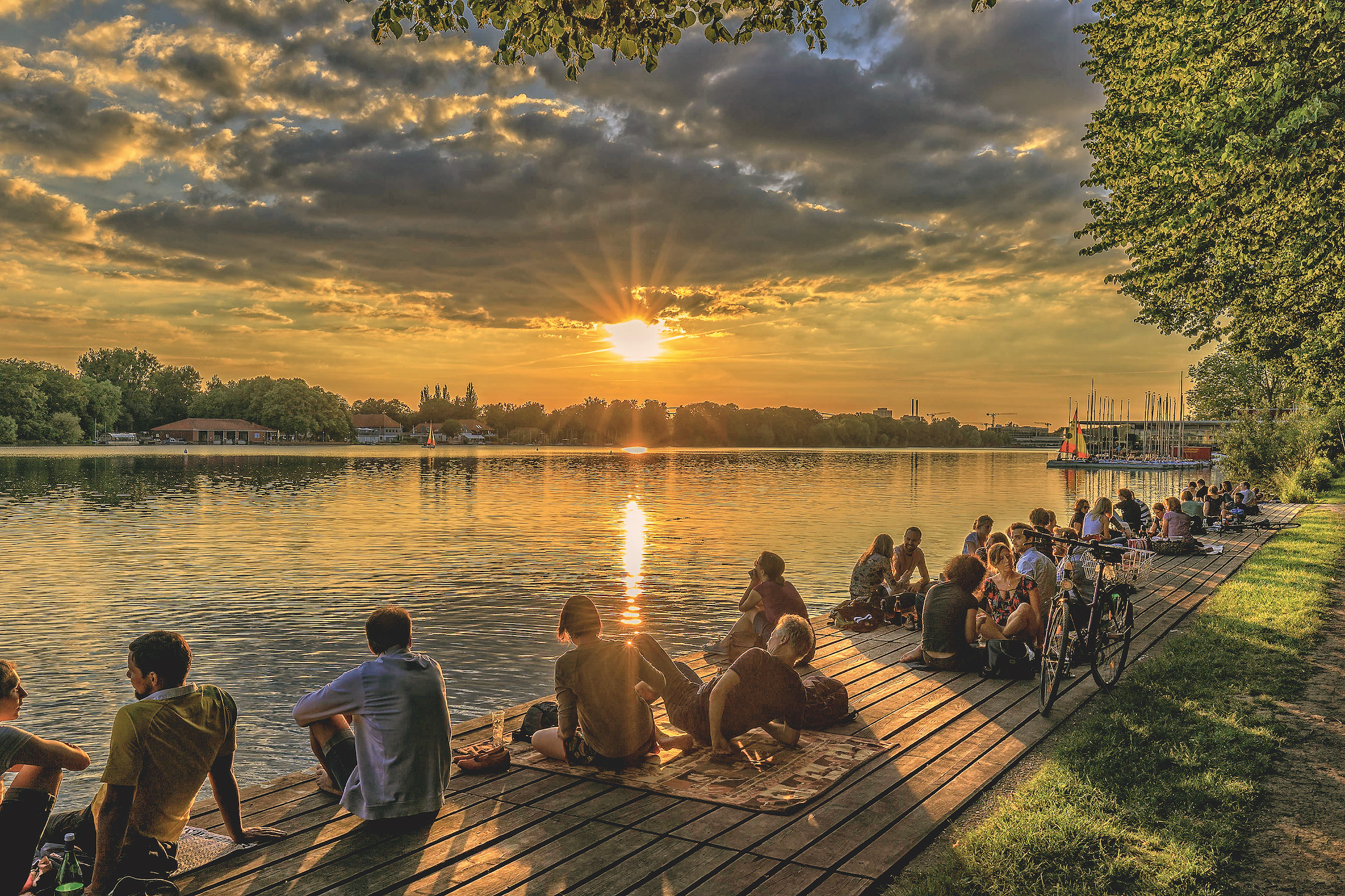 Genieten in de zomer aan de Maschsee © Patrick Graf