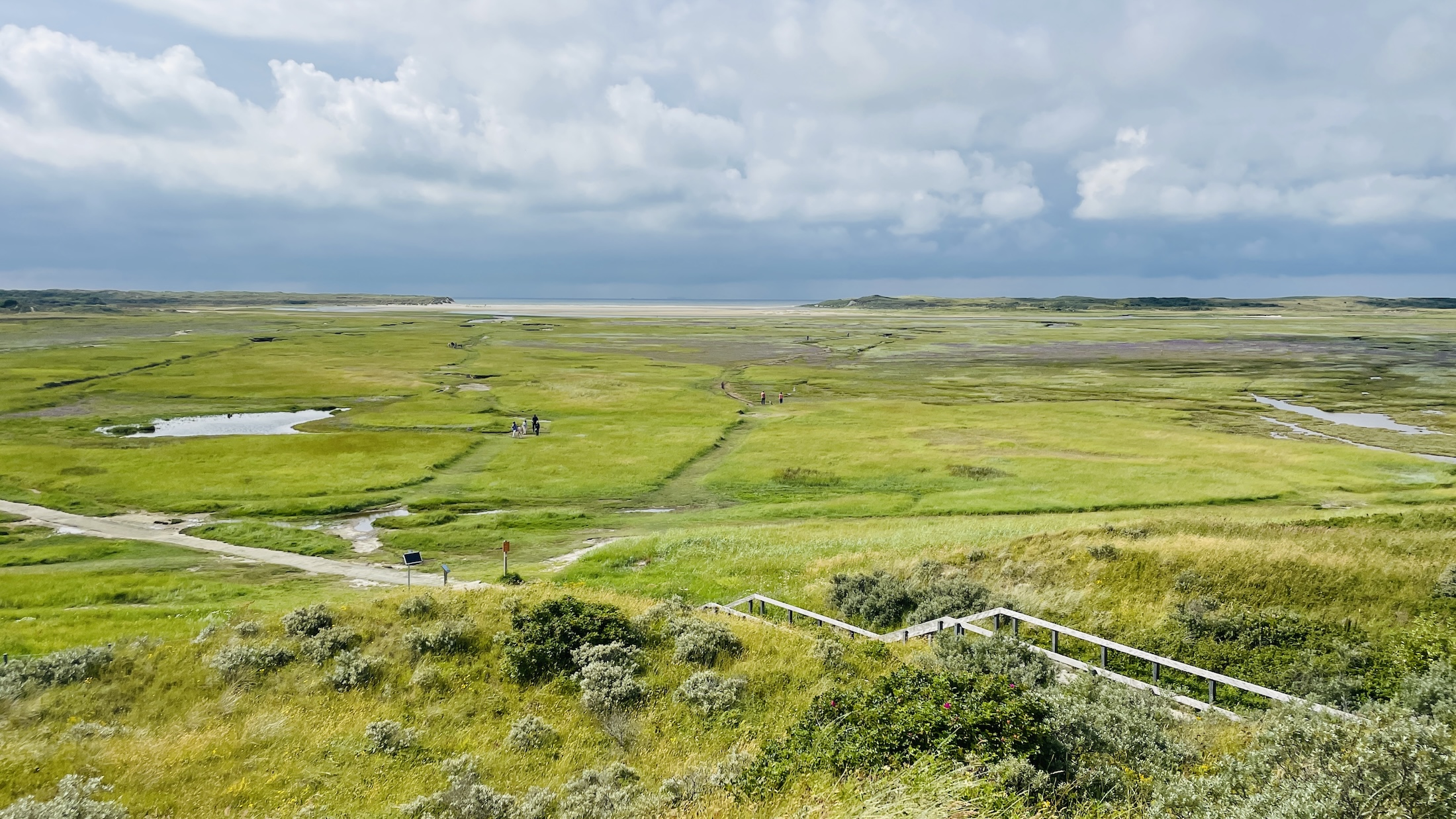 Je hoeft je geen moment te vervelen op het mooie Texel. Een min of meer verplicht bezoek: natuurgebied De Slufter.