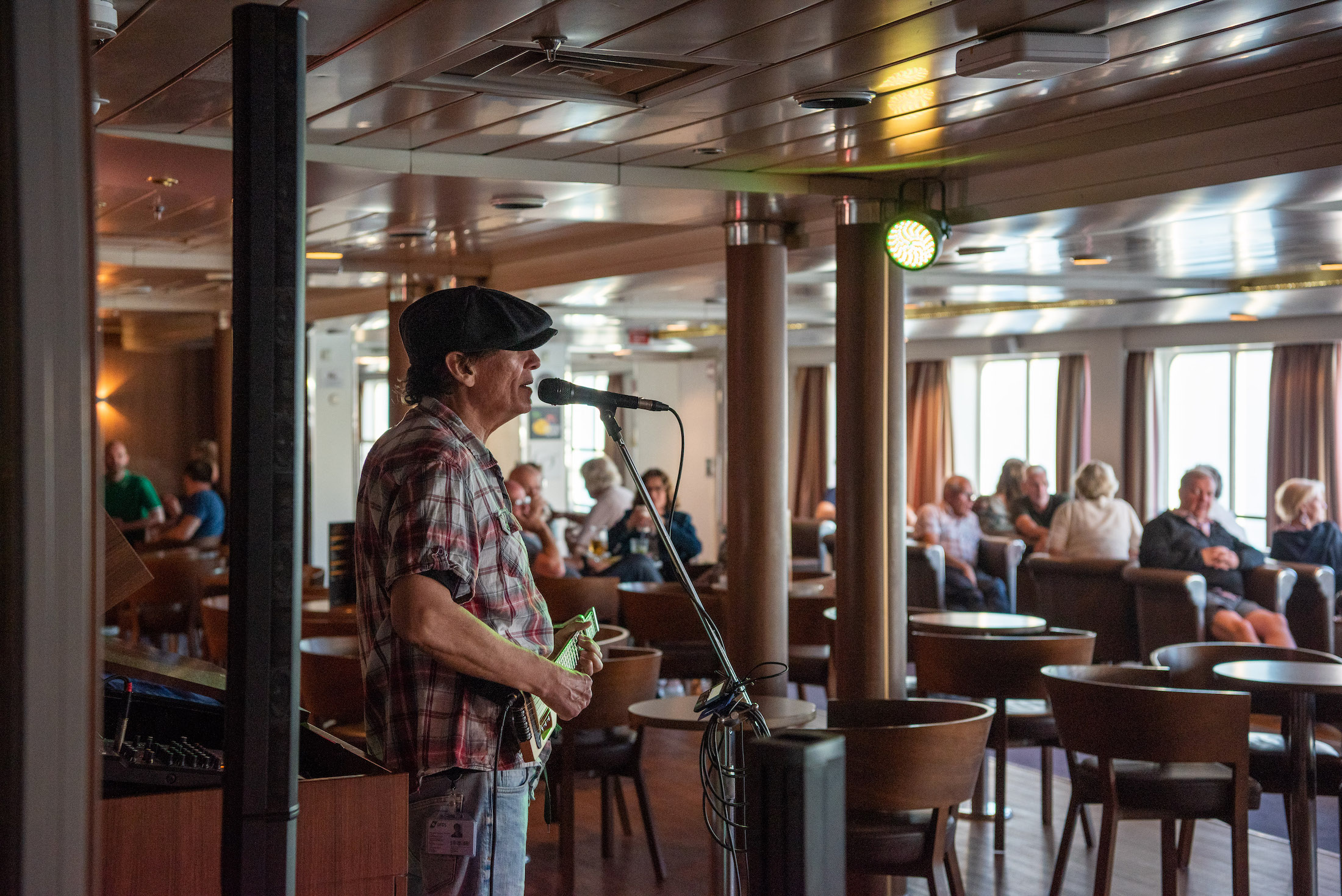 Live entertainment in de bar