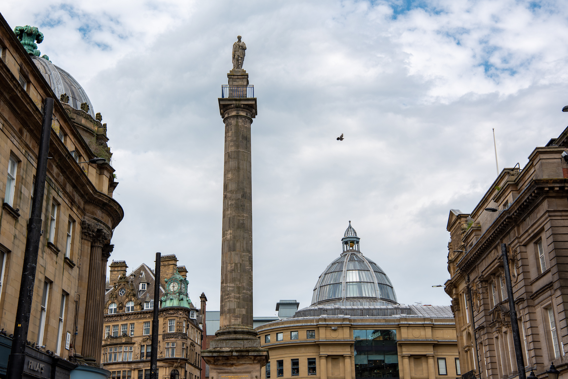 Grey's Monument is hét icoon van de stad