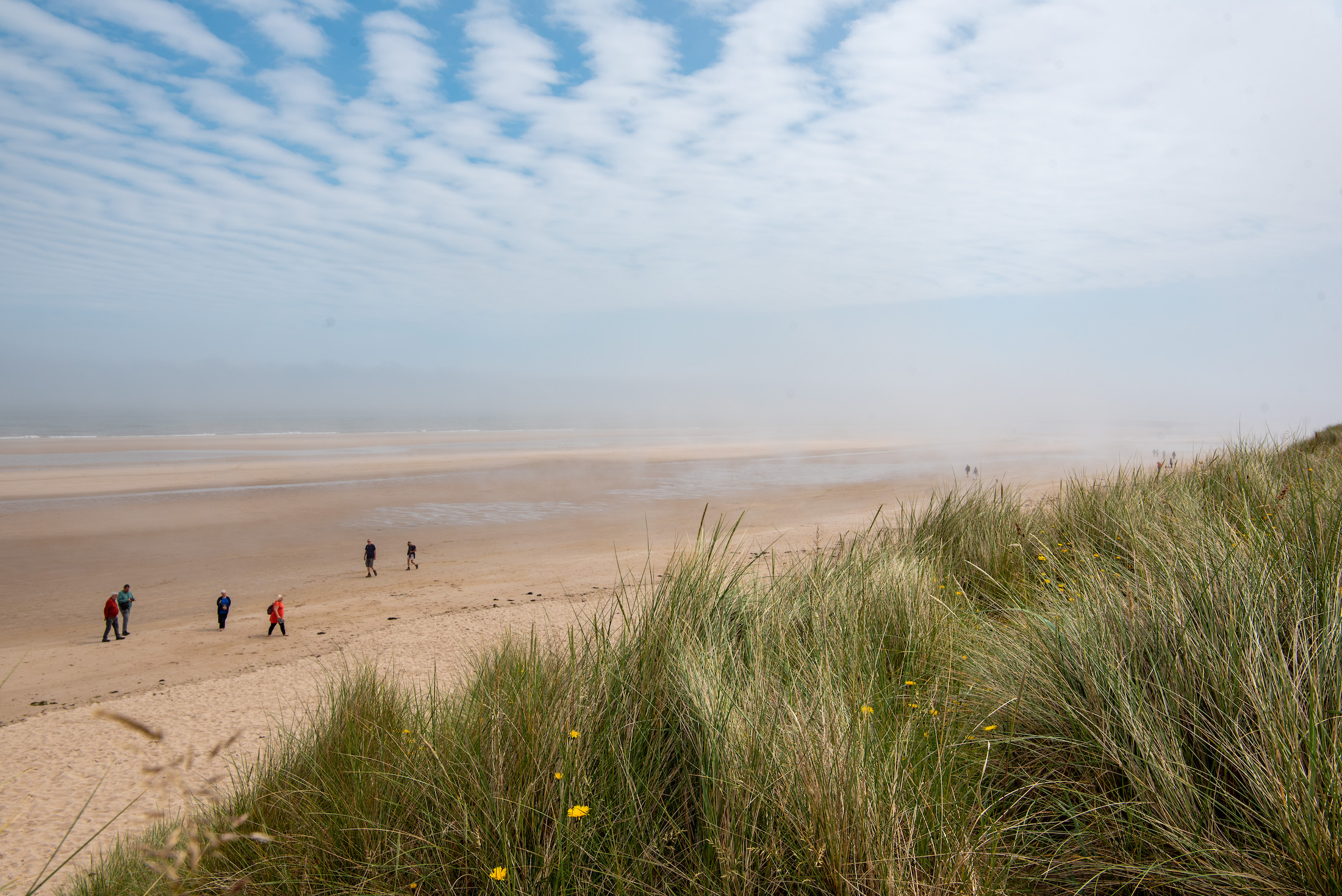 Wandel (een deel van) het Northumberland Coast Path