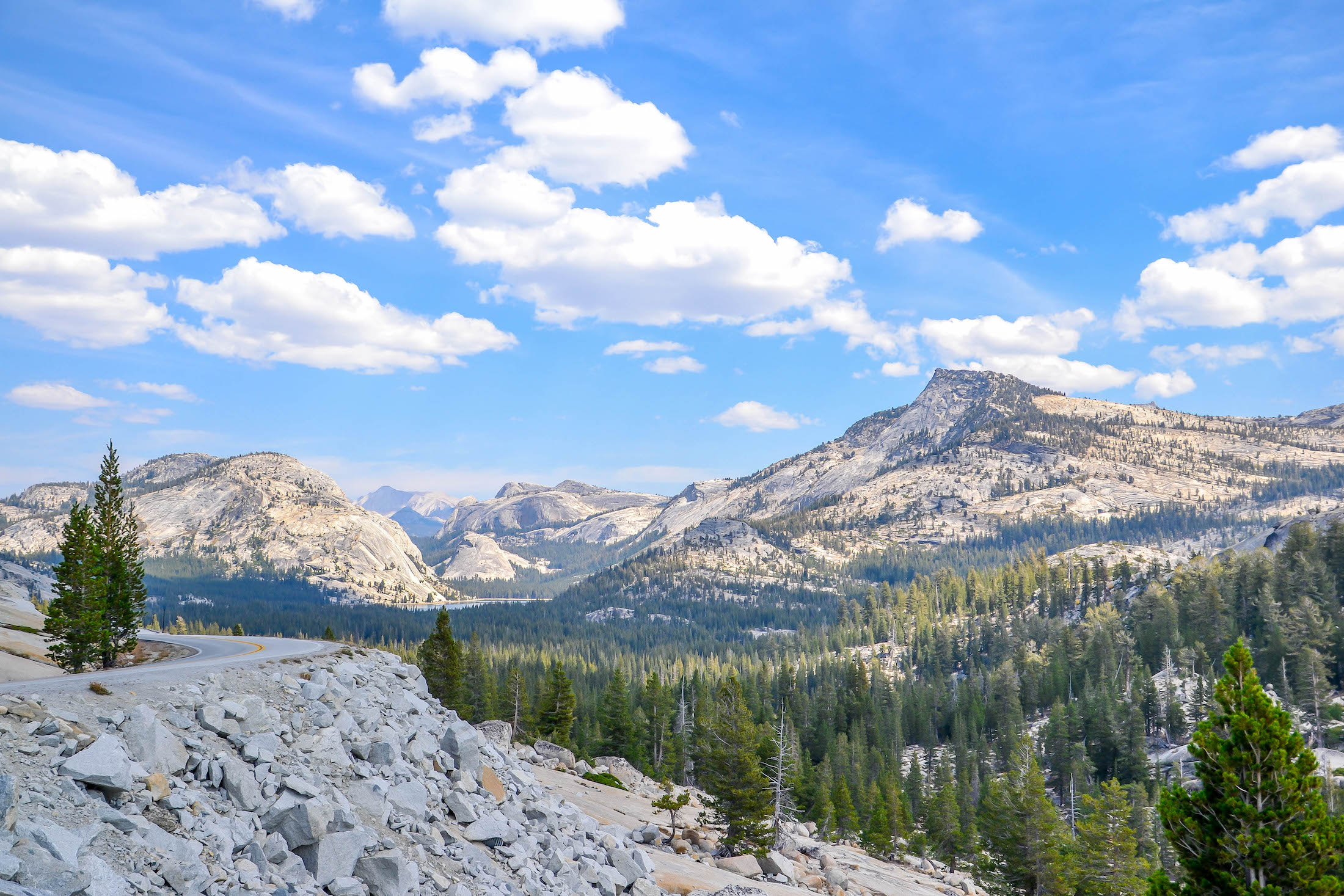 Spectaculaire natuur in Yosemite