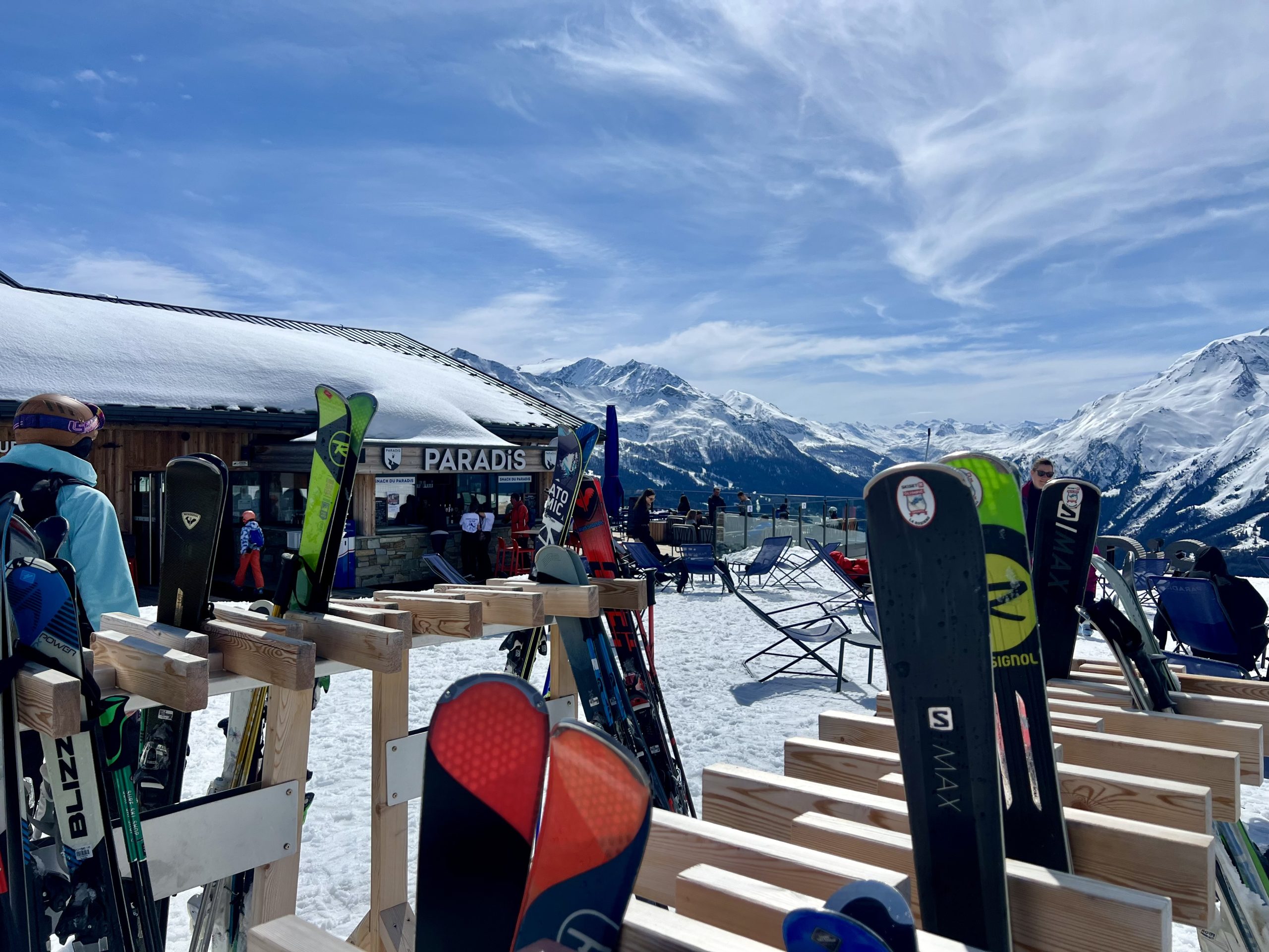 In La Rosière is het prima skiën als beginner