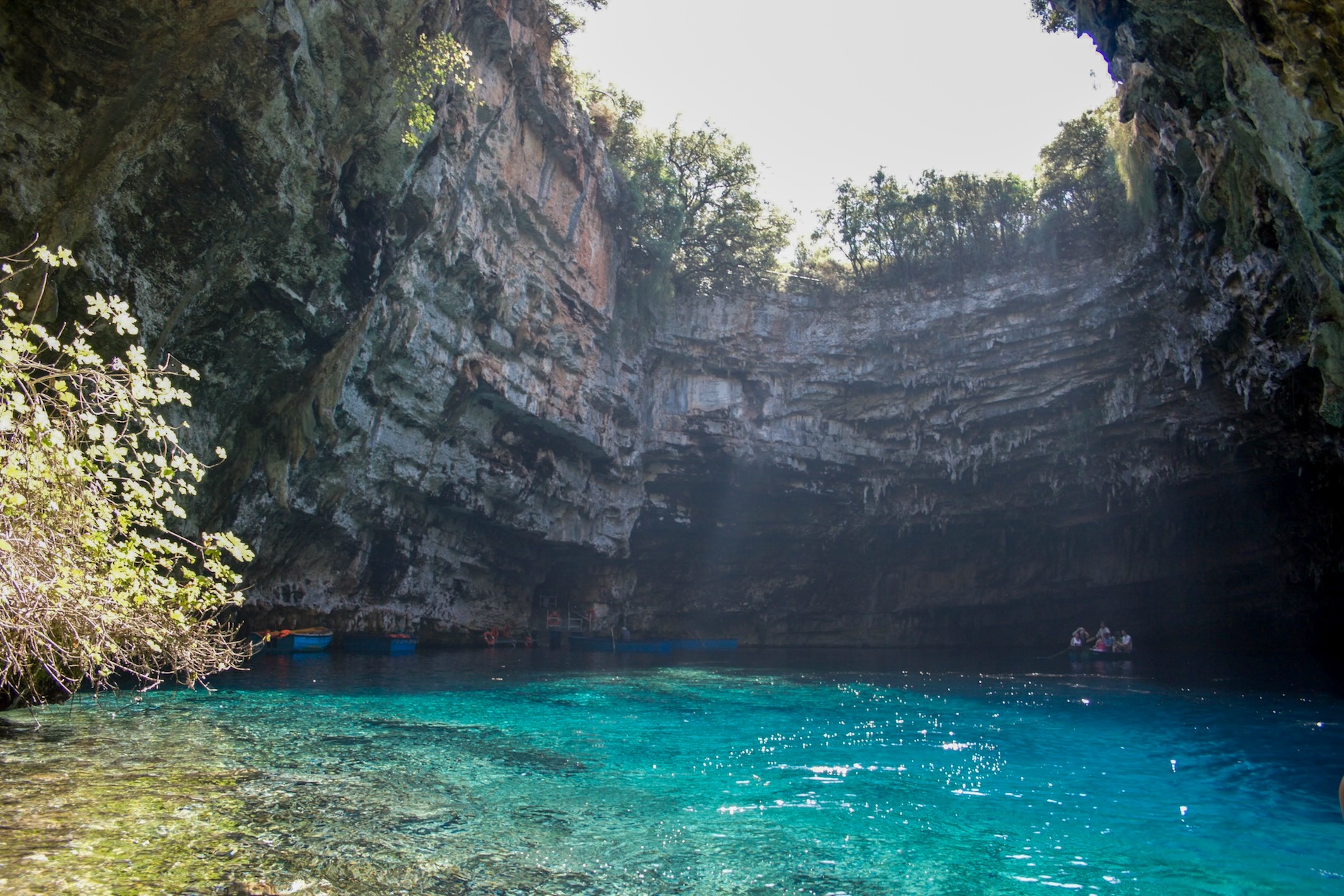 De Melissani Grot is een van de must-sees