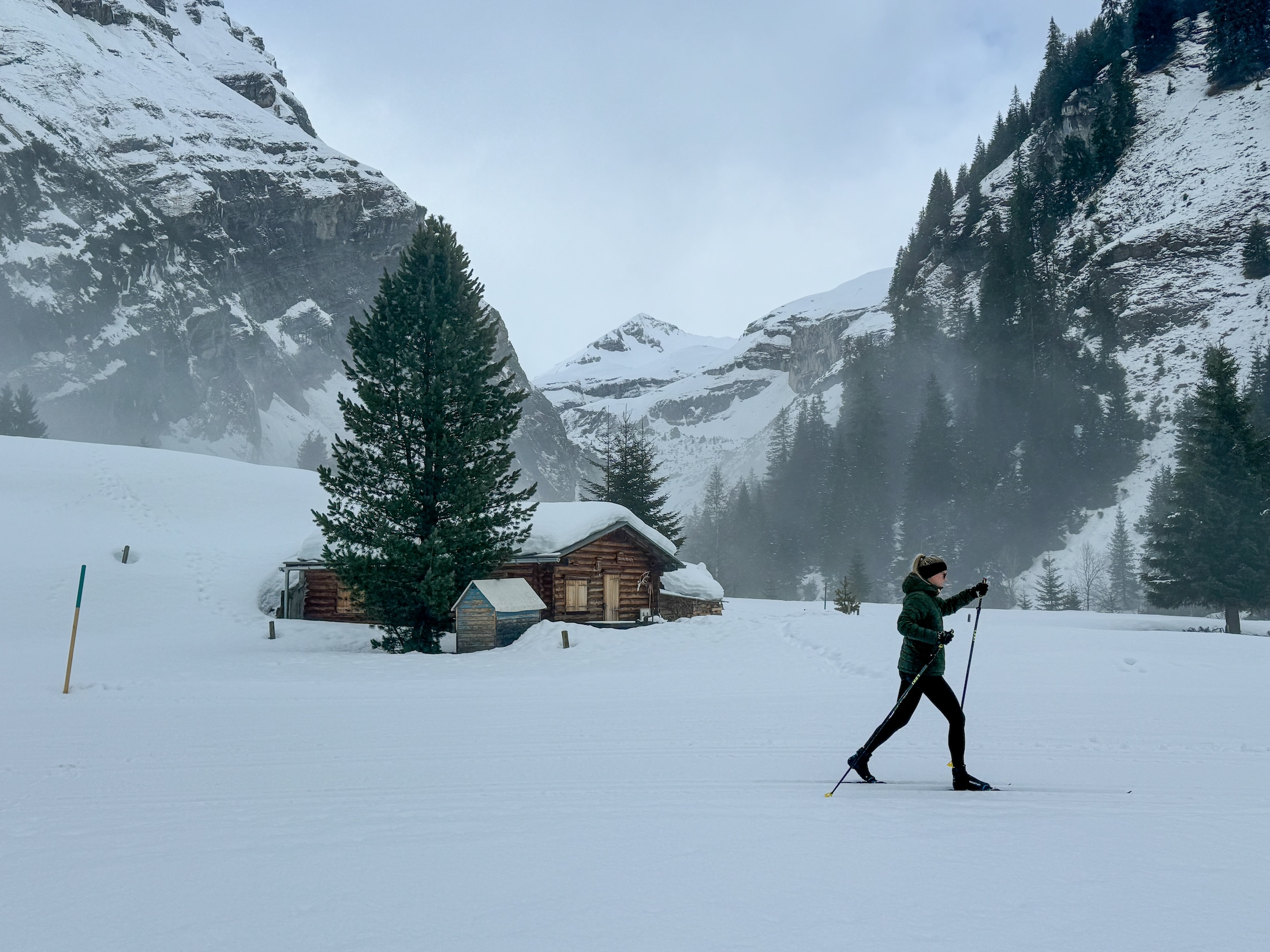 Het is heerlijk om je ski's een keer in te ruilen voor dunne latten