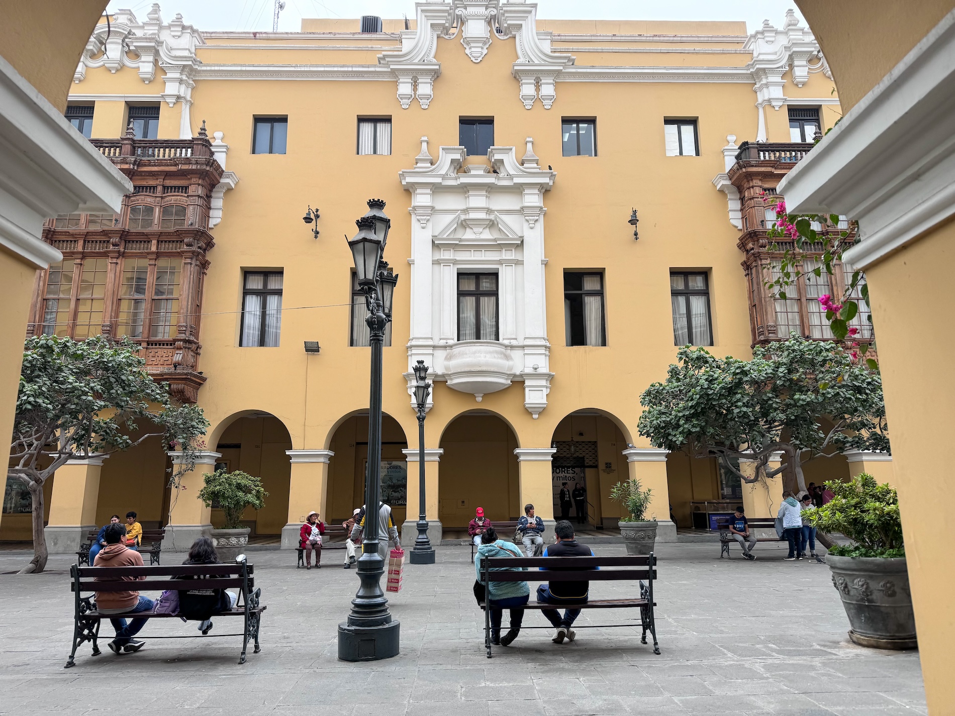 Wandel door Centro Histórico de Lima