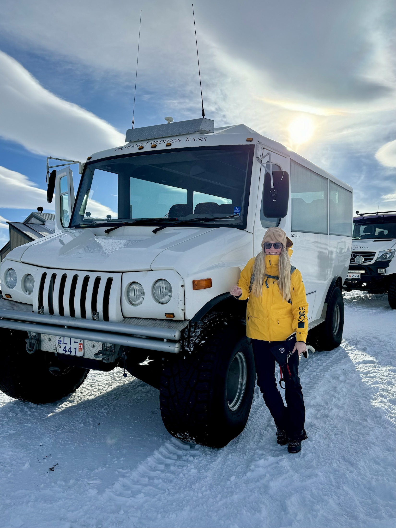 De enige manier om bij Dettifoss te komen is met een Super Jeep