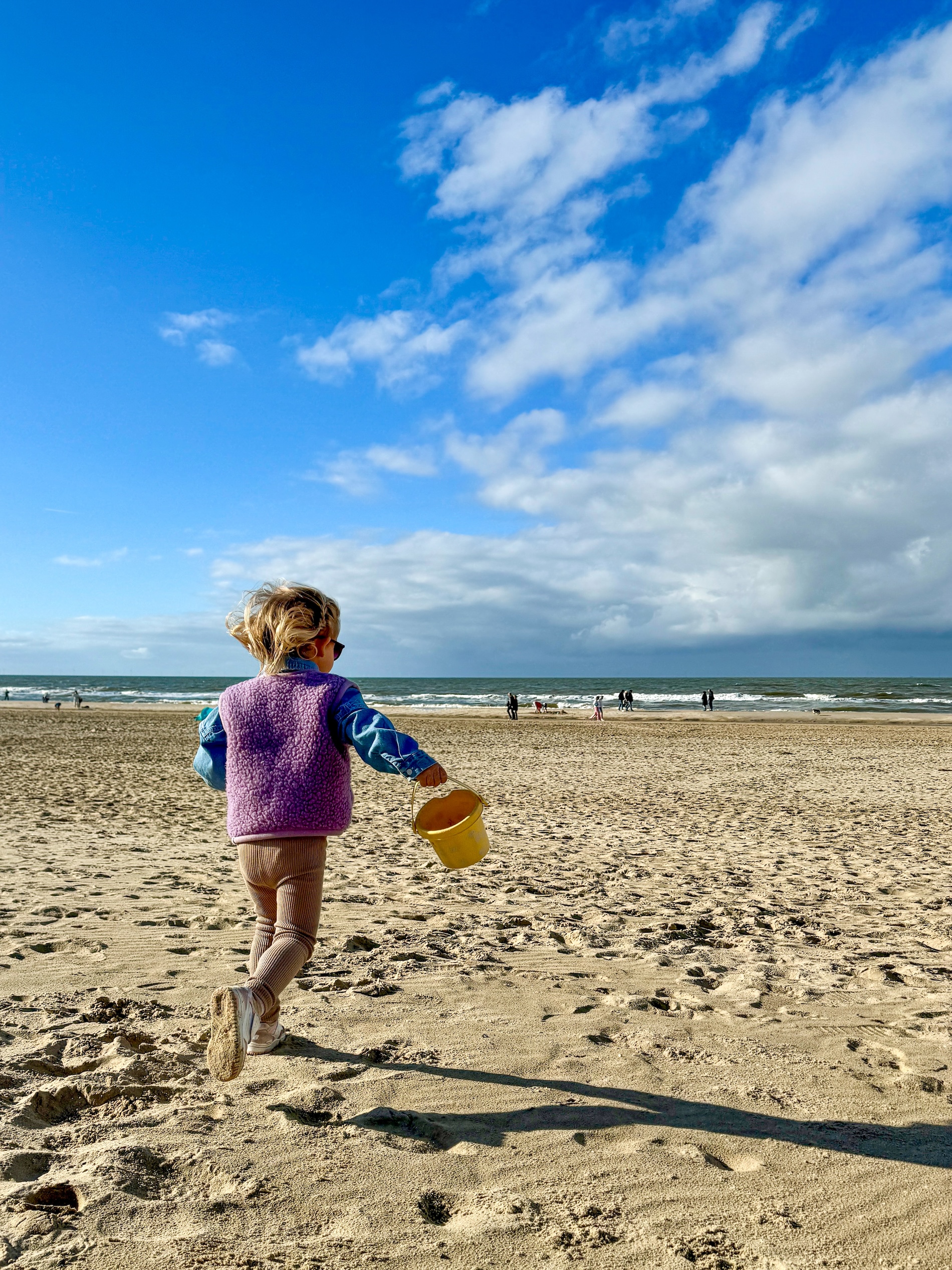 Genoten van een heerlijk weekend aan de kust in Noord-Holland