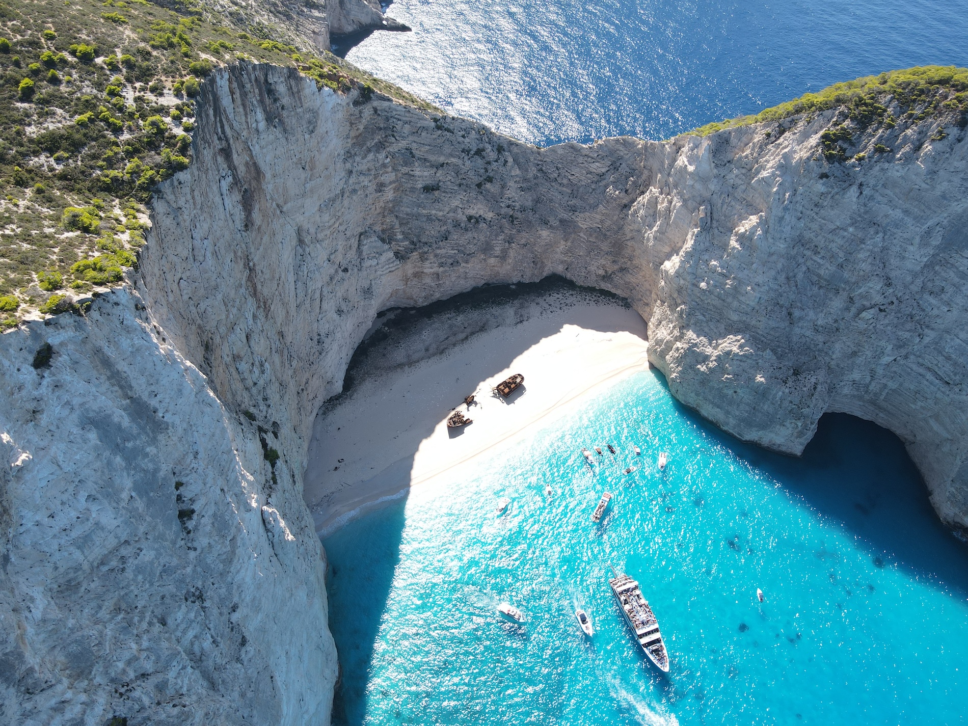 Het beroemdste plekje: Shipwreck Beach