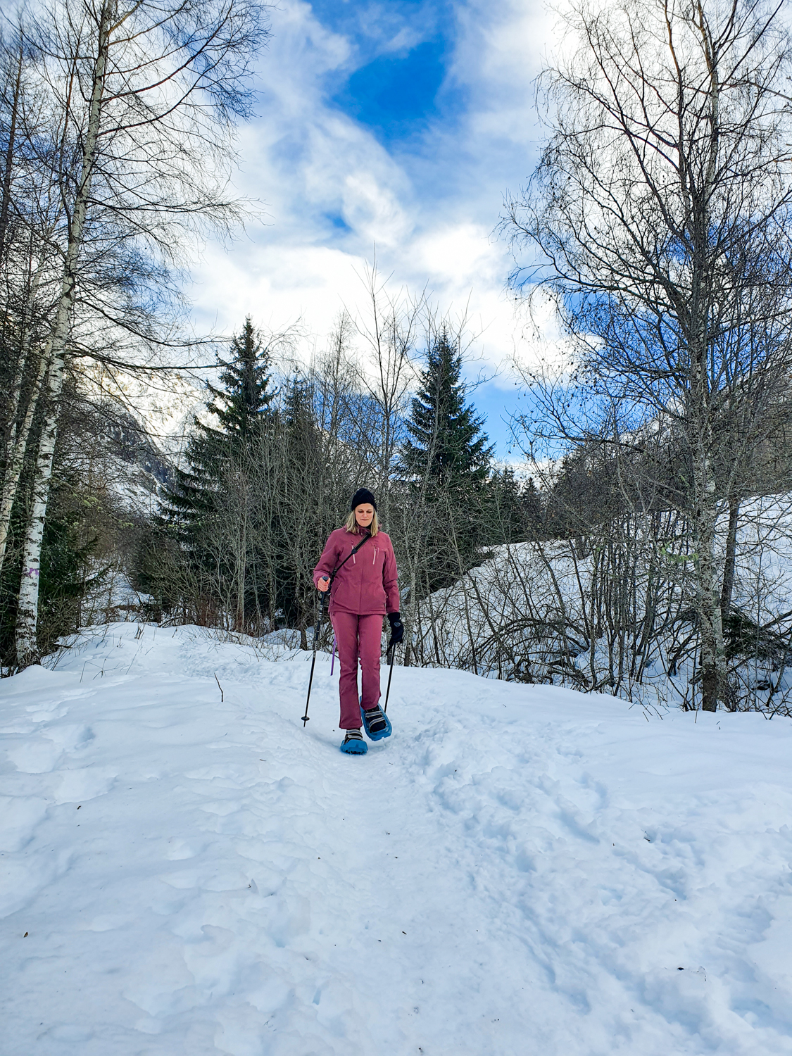 Sneeuwschoenwandelen Champagny Le Haut