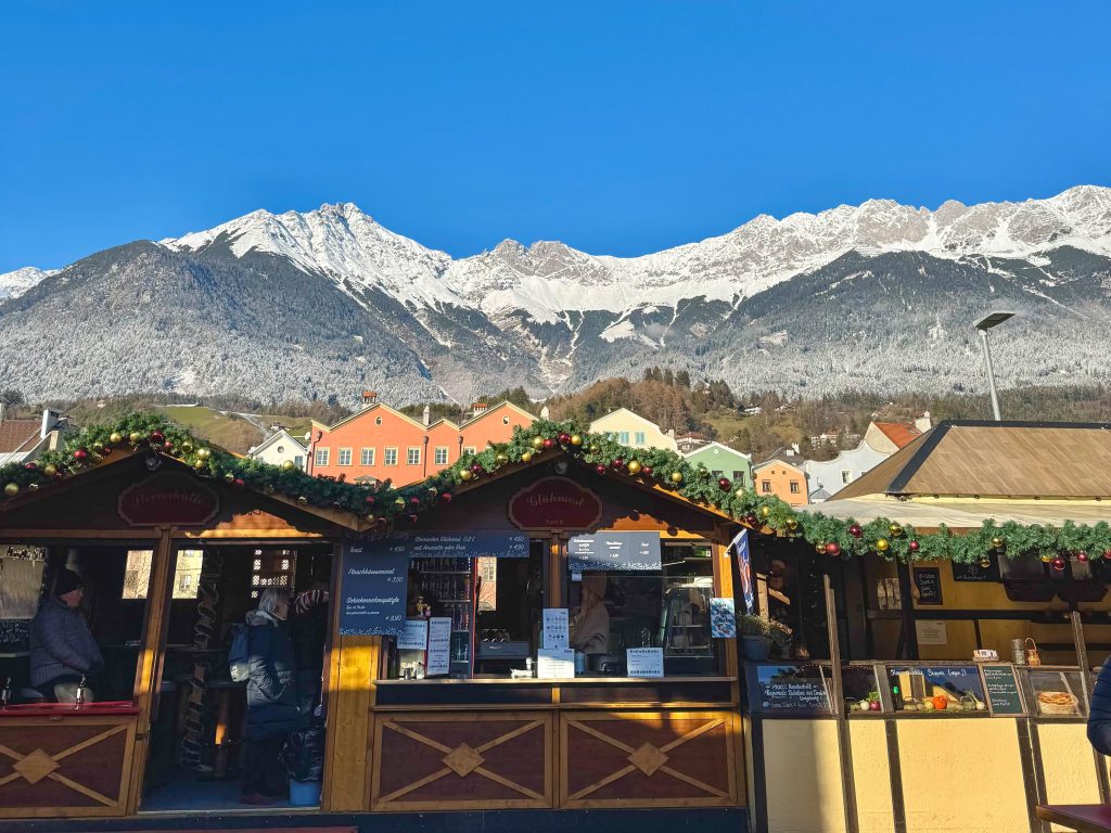 Kerstmarkt with a view