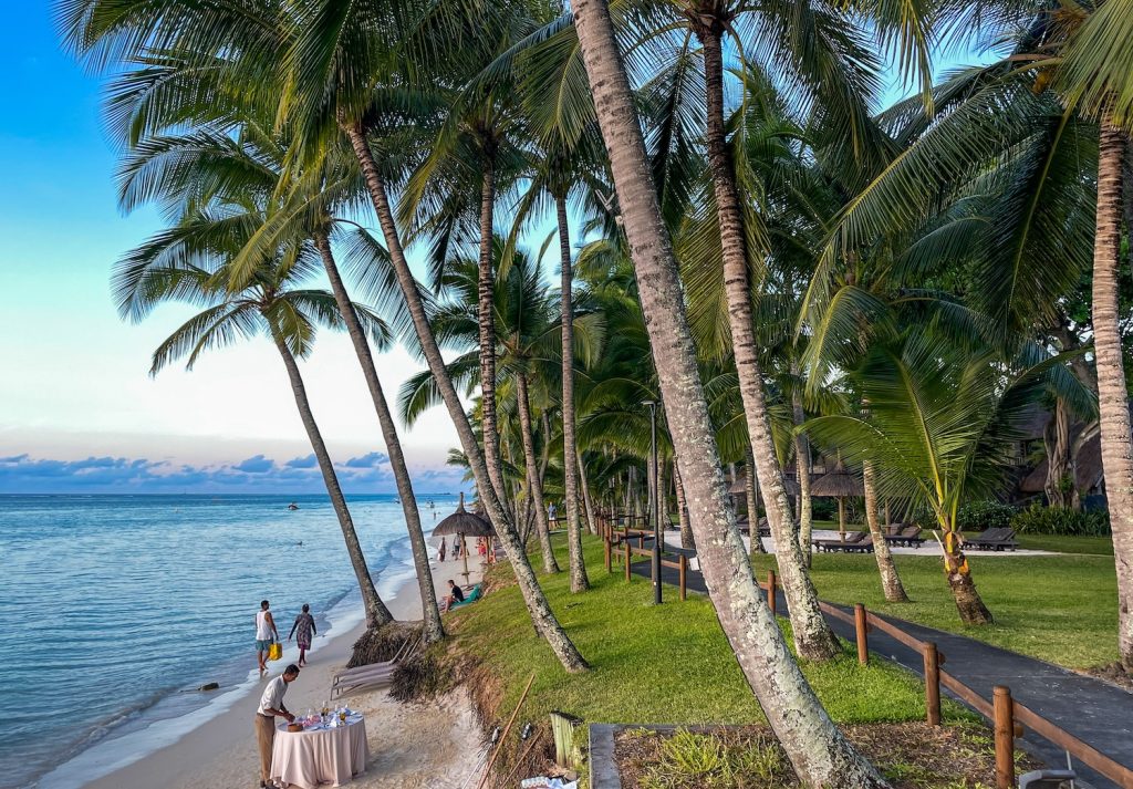 Op huwelijksreis naar Mauritius