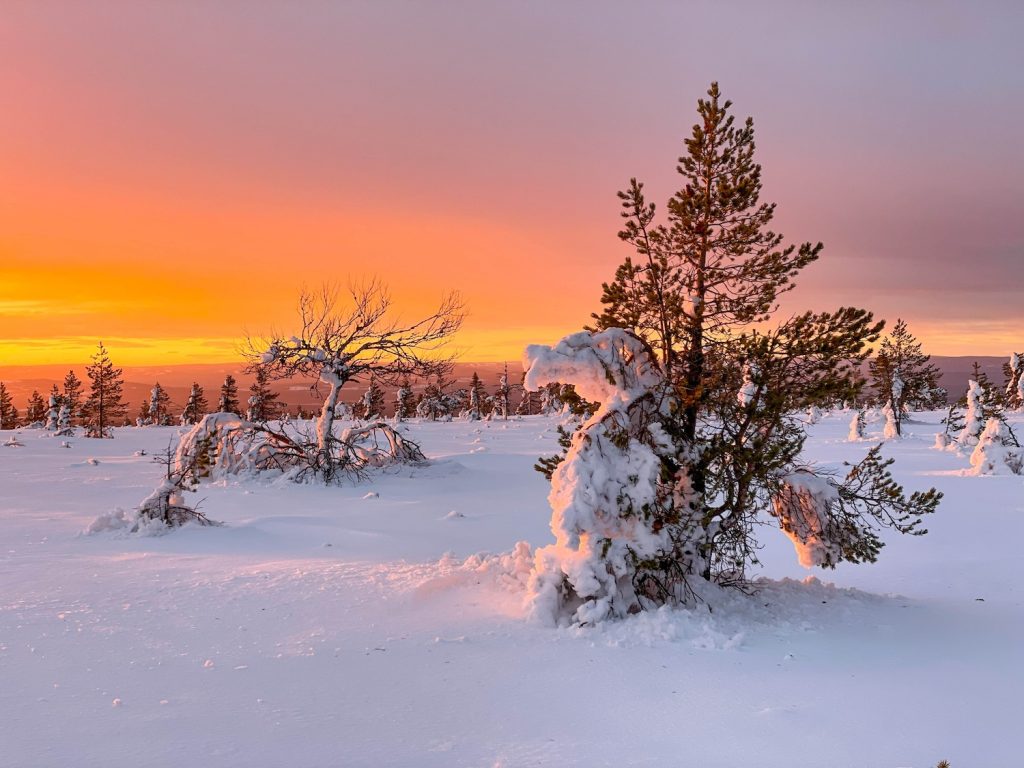 En van magische zonsondergangen 