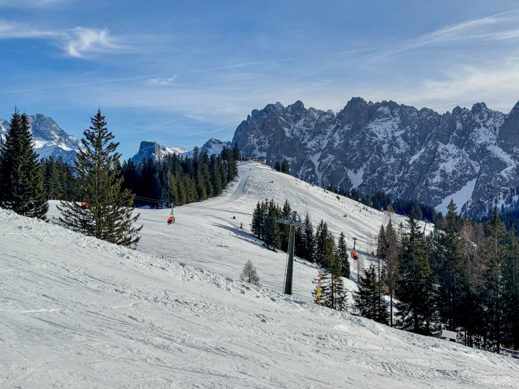 uitzicht skigebied dachstein west