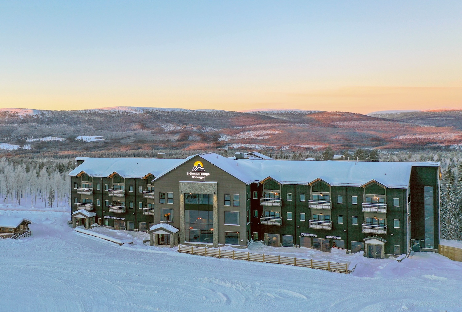 ski lodge zweden