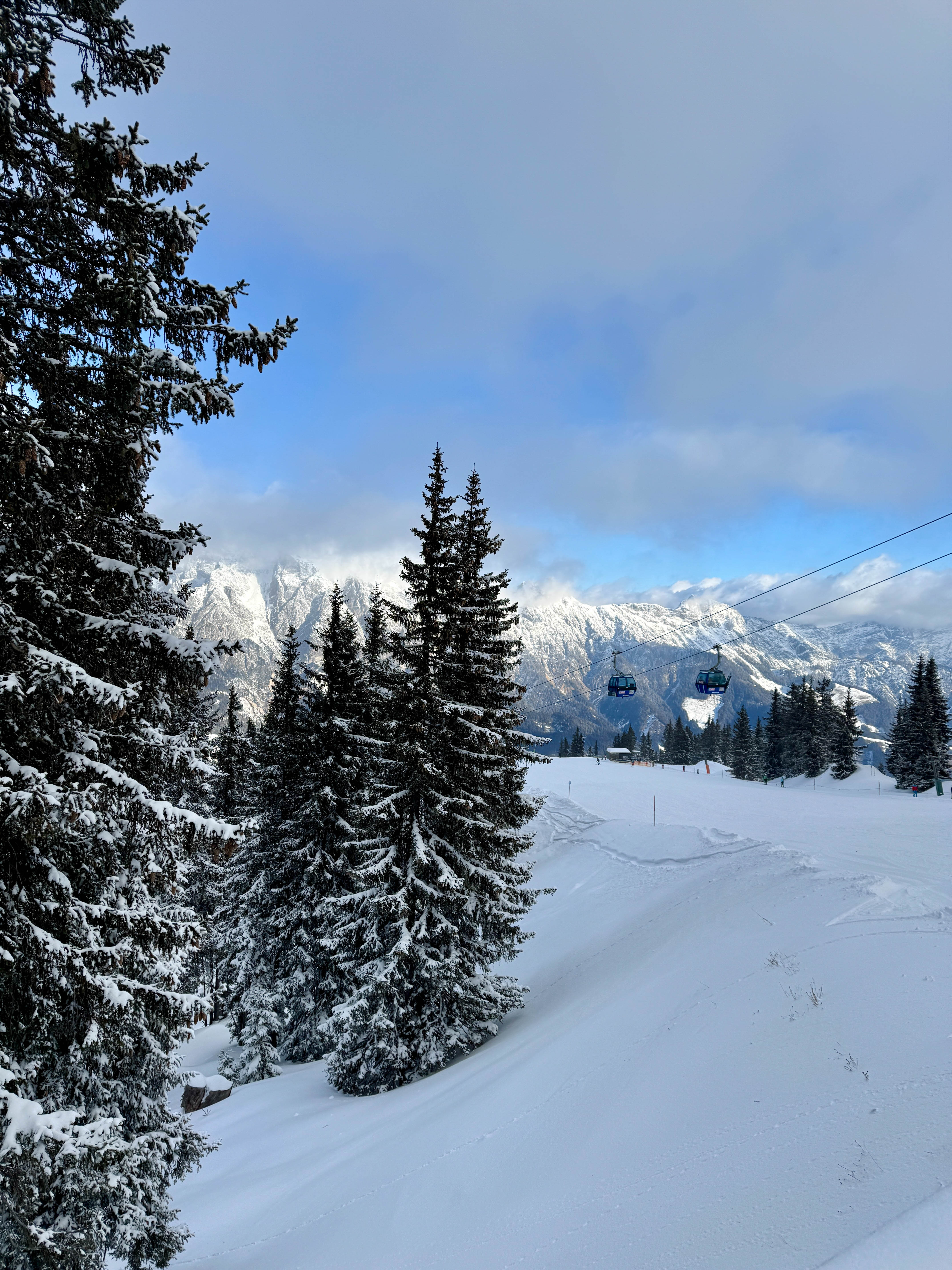 Het skigebied van Leogang is prachtig