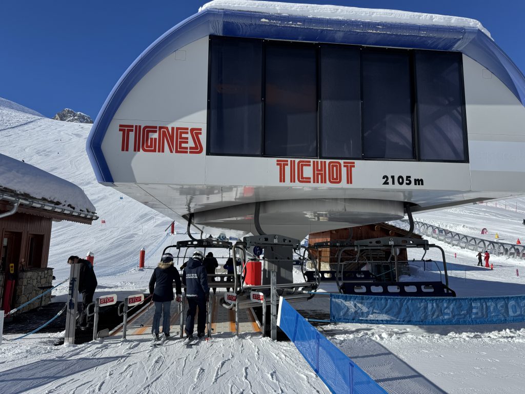 Tignes skiën januari