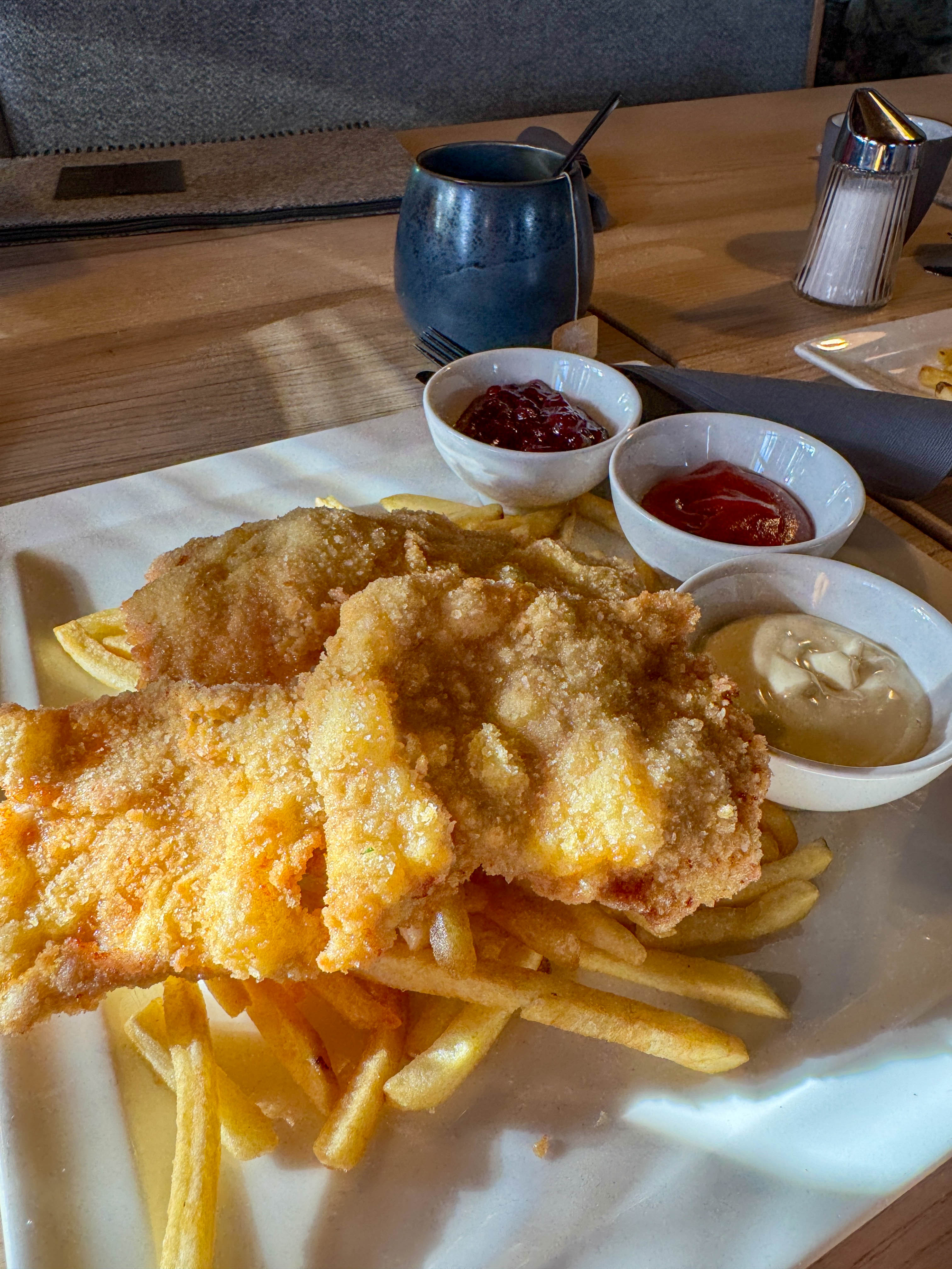 Wiener Schnitzel in de Wieseralm