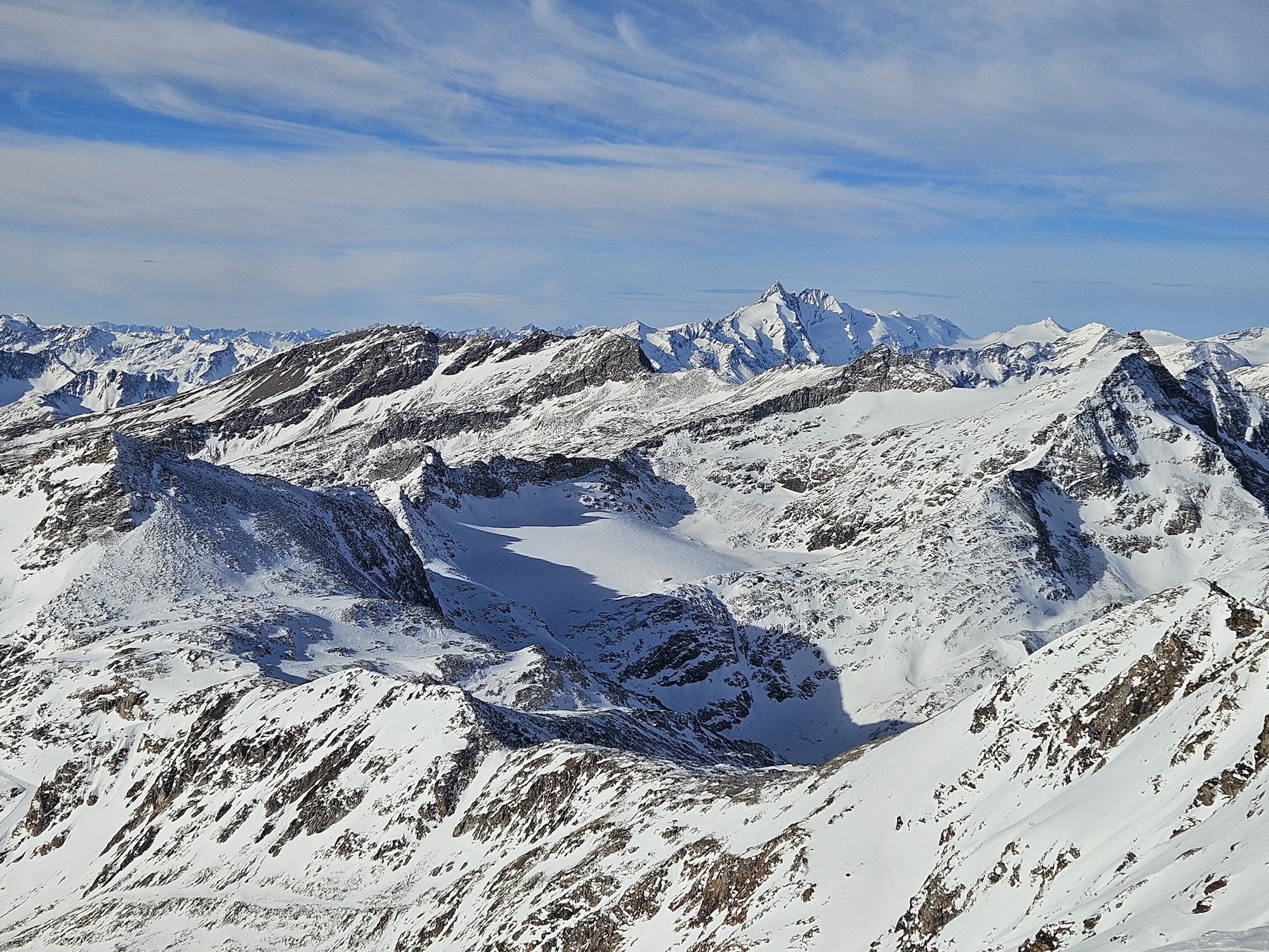 Een schitterend skigebied: de Mölltaler Gletsjer.