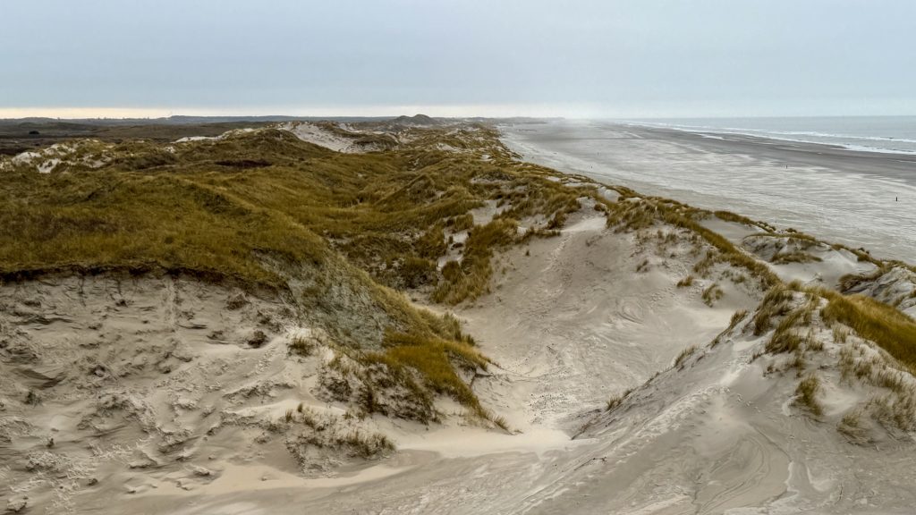 Dit is Terschelling in de winter.