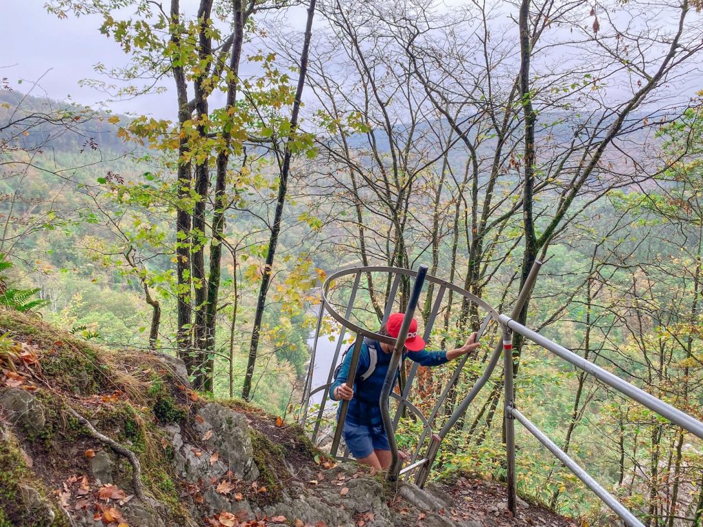 Laddertjeswandeling in België