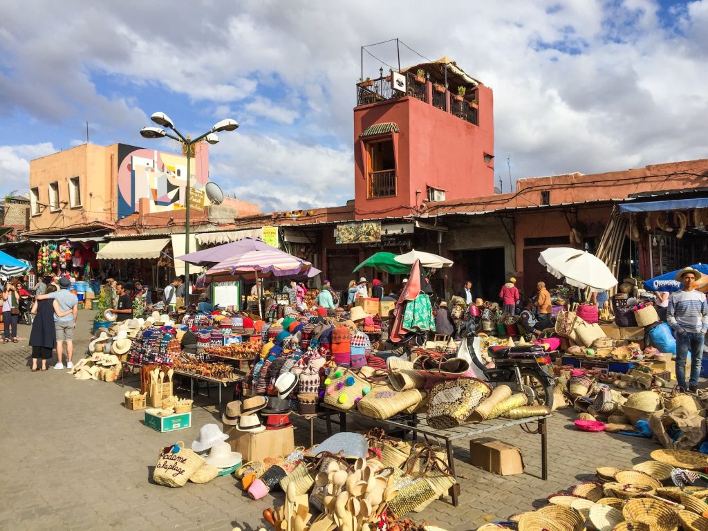 Souk in Marrakech