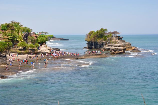 De beroemde watertempel Tanah Lot is een must see op Bali